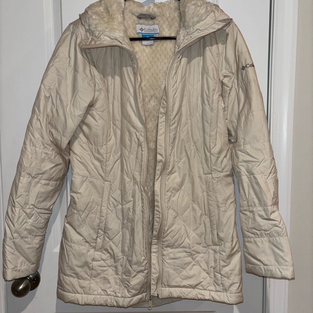 Columbia Women's Off-White Ski Jacket